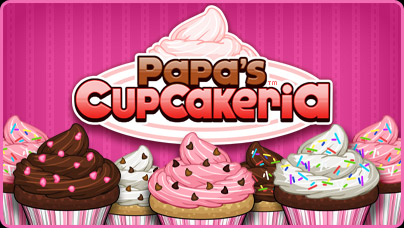  لعبة خبز الكعك papa's cupcakeria  