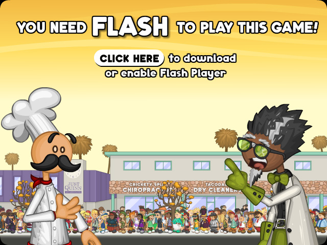Papa S Bakeria Free Flash Game Flipline Studios