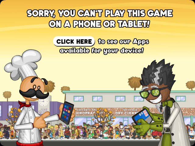 crashing papa's scooperia by giving janana 3,106 bananas