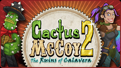 Cactus McCoy 2: The Ruins of Calavera, Free Flash Game, Flipline Studios