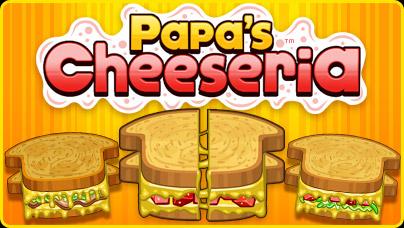 Papa's Cheeseria, Free Flash Game