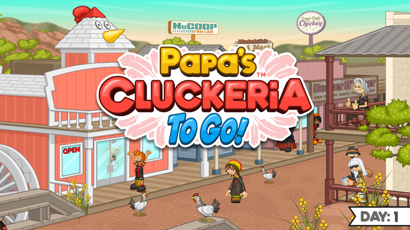 Papa's Cluckeria, Free Flash Game