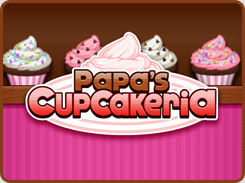 PAPA'S CUPCAKERIA online game