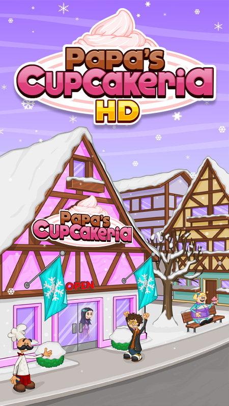 Flipline Studios - Papa's Cupcakeria HD is here!!! iPad   Android Tablets:   Fire