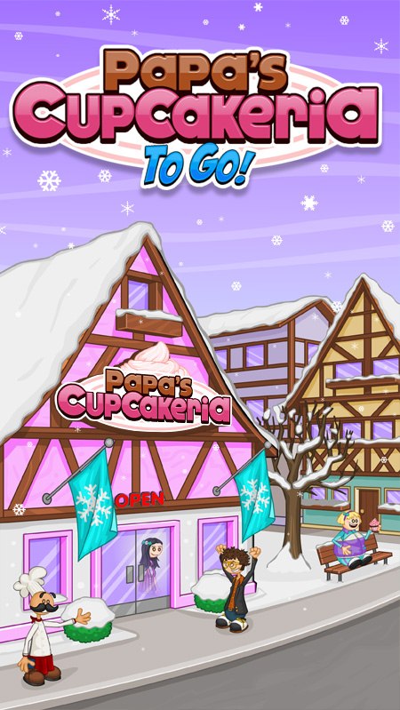 Papa's Cupcakeria To Go! - best app demos for kids 