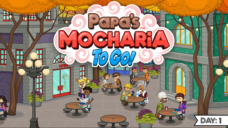 Papa's Mocharia, Free Flash Game