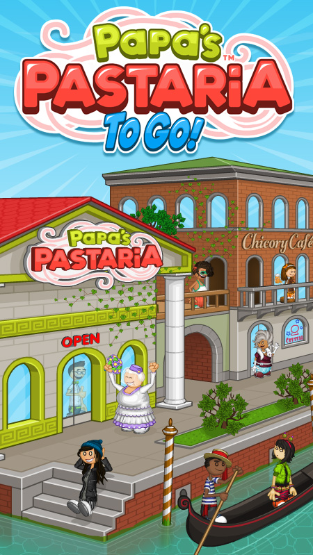 papa's pastaria  papa louie is here! (perfect day) 