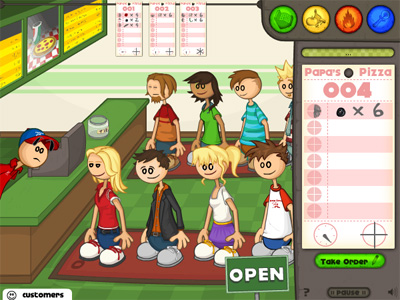 Papa's Pizzeria : Flipline Studios : Free Download, Borrow, and