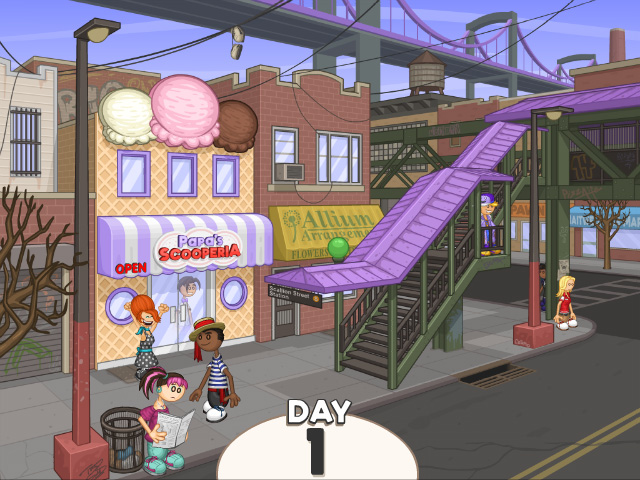 First Perfect Day! (Day 42 in Papa's Scooperia) : r/flipline