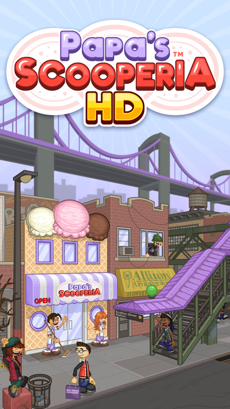 Papa's Scooperia HD