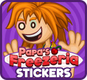 Papa’s Freezeria Stickers!