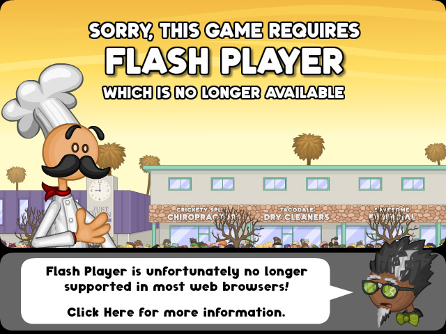 Papa Louie, Free Flash Game