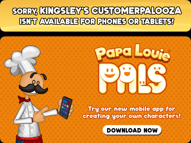 Papa's Pastaria, Free Flash Game