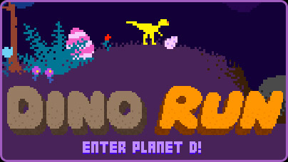Dino Run: Enter Planet D, Free Flash Game