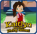 Kaitlyn and the Diving Helmet